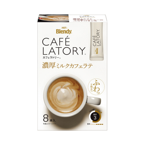 ブレンディカフェラトリー濃厚ミルクカフェラテ８本画像