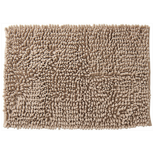 SUSU抗菌ｽﾄﾛﾝｸﾞW ﾊﾞｽﾏｯﾄEC M 約40×60cm ﾍﾞｰｼﾞｭ 1枚画像