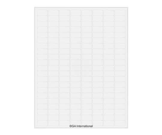 透明リムーバブル低温ラベル（レーザープリンタータイプ）　168ラベル×16シート入画像