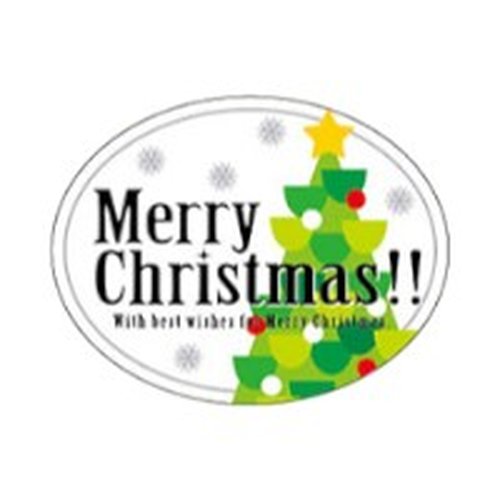 ラベル SP-636 Merry Christmas ツリー 朋JSP [ケース販売]画像