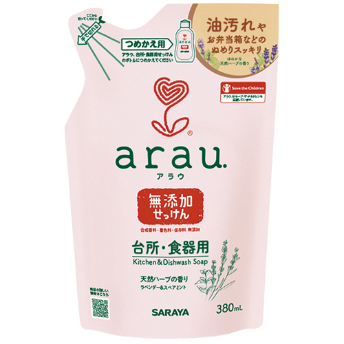 ｱﾗｳ.台所･食器用せっけん 詰替 380mL 1個画像