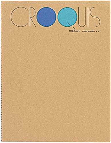 スケッチブック　クロッキー帳　白　Ｌ　５冊