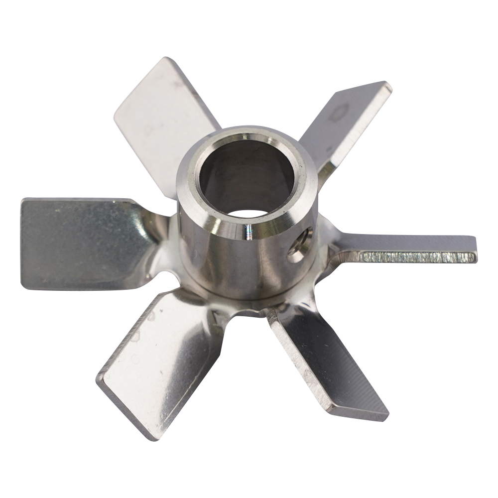 撹拌翼　SUS傾斜パドル40mm　ボス付き画像