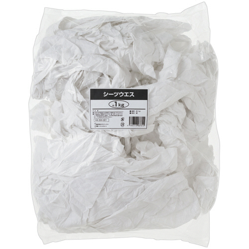 綿ｼｰﾂｳｴｽ 1kg 1ﾊﾟｯｸ画像