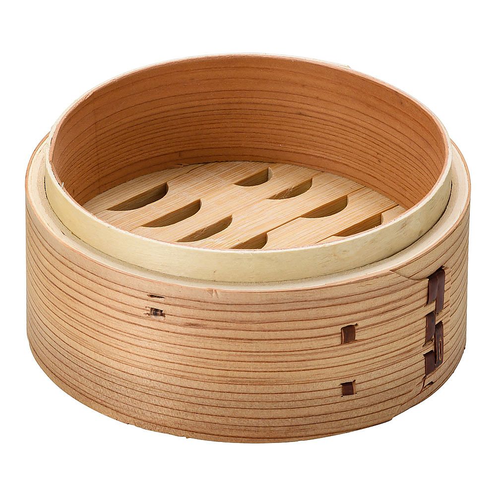 杉製　ミニ中華セイロ　13cm　身画像