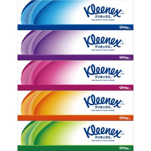 クリネックスティシュー　１梱（６０箱）　５梱以上画像