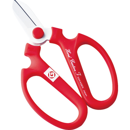 生花用ﾊｻﾐ ﾊﾝﾄﾞｸﾘｴｰｼｮﾝF-170 赤 1丁画像