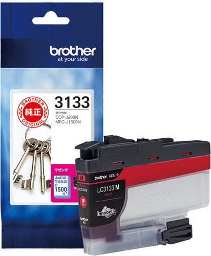 純正インク　ＬＣ３１３３Ｍ　マゼンタ