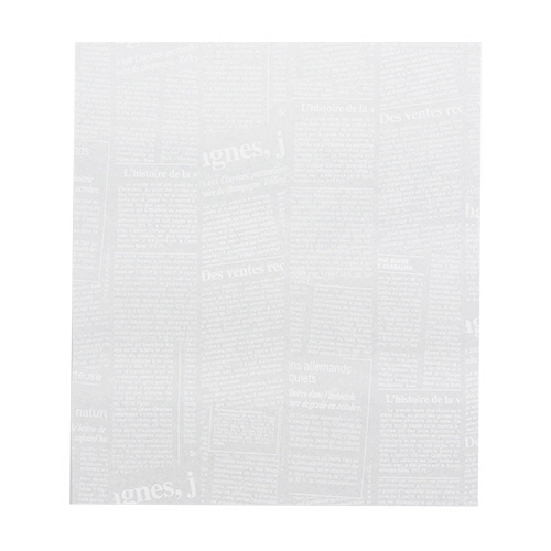 ﾜｯｸｽﾍﾟｰﾊﾟｰ 218-250mm ﾆｭｰｽﾚﾀｰ 白 1ｾｯﾄ(5000枚:100枚×50ﾊﾟｯｸ)画像