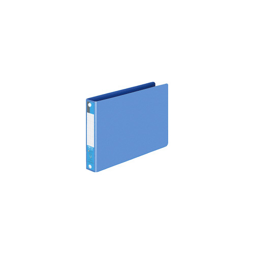 リングファイルボード表紙青Ｂ６横背幅３０ｍｍ画像