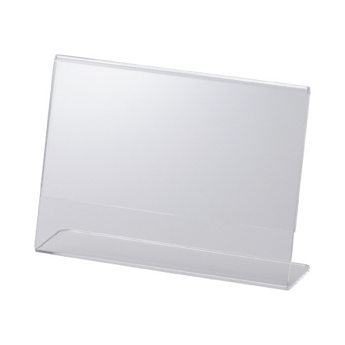 サインホルダー片面用Ｌ型　写真Ｌサイズ　横画像