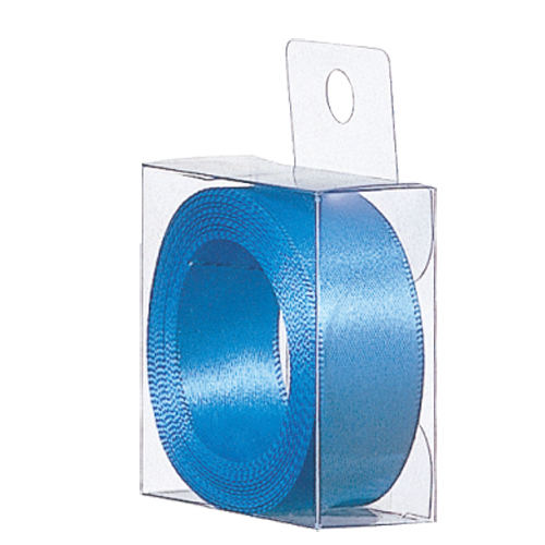 カットサテンリボンブルー画像