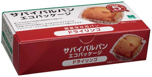 サバイバルパン　エコ　ドライリンゴ　２４箱画像