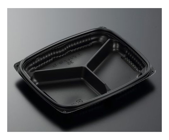 惣菜容器 CTデリモア18-15 3S BK 身 800枚画像