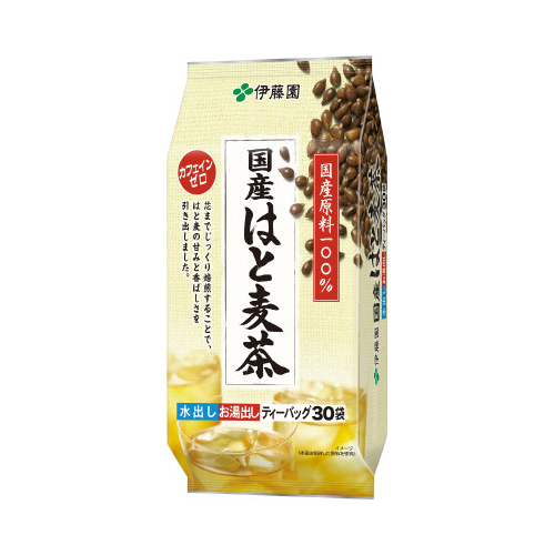 国産はと麦茶ティーバッグ　３０袋画像