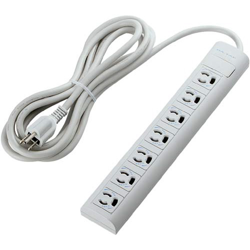 ＲｏＨＳ対応ＯＡタップ２・３Ｐ／７個口／３ｍ　白画像