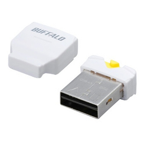 microSD専用　USB2.0/1.1フラッシュアダプター　ホワイト　1個画像