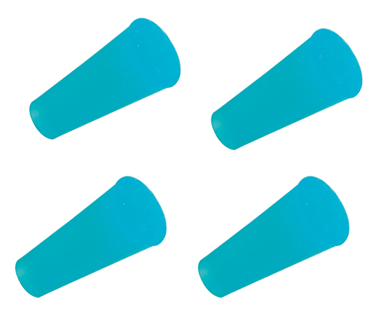 シリコンロング栓　6号　グリーン　100個入画像