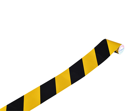トラ柄テープ（反射タイプ）　黄/黒画像