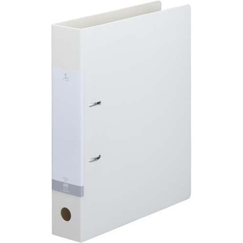 Ｄリング２穴ファイル　白Ａ４縦背幅５６ｍｍ１０冊画像