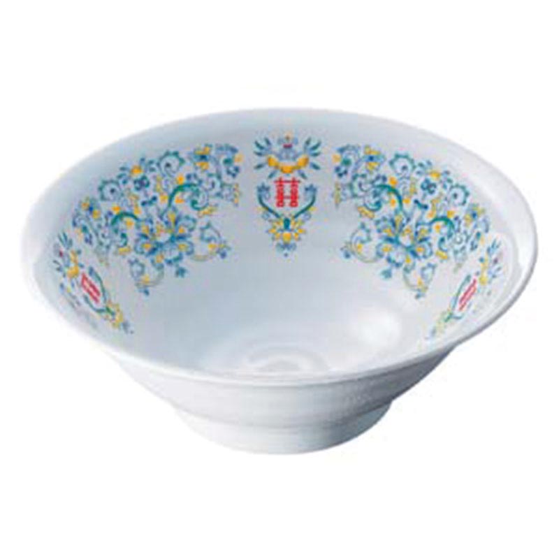 メラミン食器 李園 ラーメン鉢 大 YD-10-E 台和画像