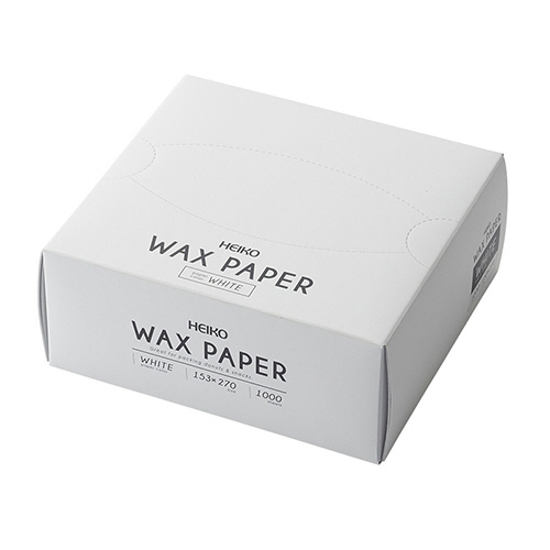 ﾜｯｸｽﾍﾟｰﾊﾟｰ 小 白 1ｾｯﾄ(10000枚:1000枚×10箱)画像