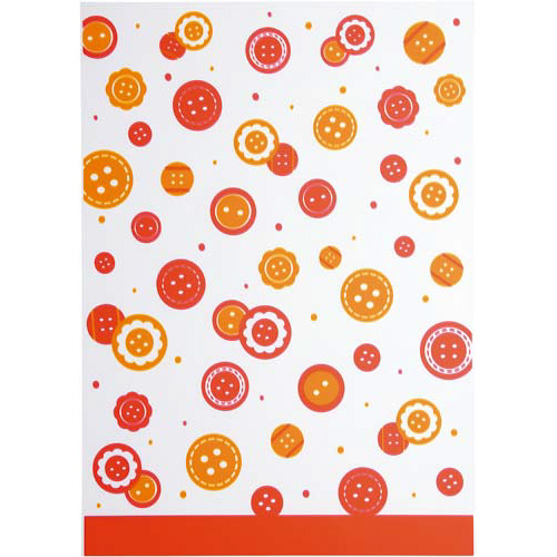 ＯＰＰバッグ　プリティーボタン　ＬＬ　５０枚画像