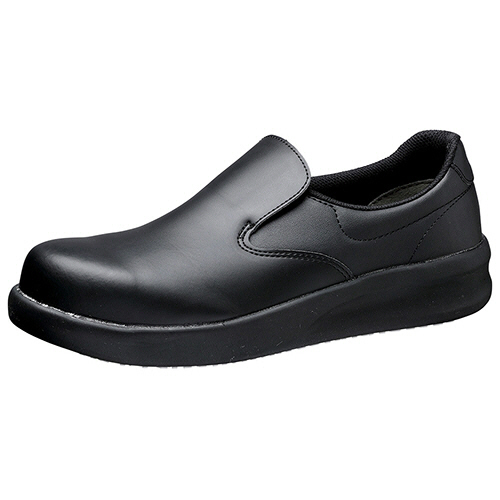 JSAA A種 先芯入り超耐滑作業靴 NHF-600 ﾌﾞﾗｯｸ 23.5cm 1足画像