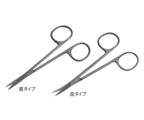 眼科剪刀　11cm　曲画像