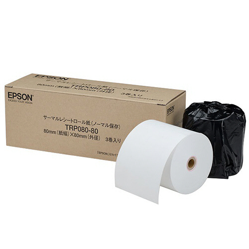 ｻｰﾏﾙﾚｼｰﾄﾛｰﾙ紙 ﾉｰﾏﾙ保存 幅80×直径80mm×長さ約78m 1箱(3巻)画像