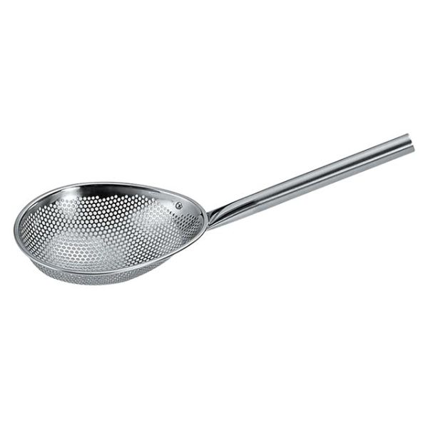 調理用品 UK パイプ柄 スクイ玉揚げ〈特大〉 YUKIWA画像