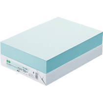 αｴｺｶﾗｰﾍﾟｰﾊﾟｰII A4 ﾗｲﾄﾌﾞﾙｰ 1冊(500枚)