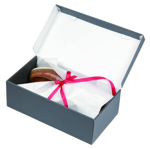 ギフトボックス（身蓋一体型・グレー・330×173×高106mm）画像