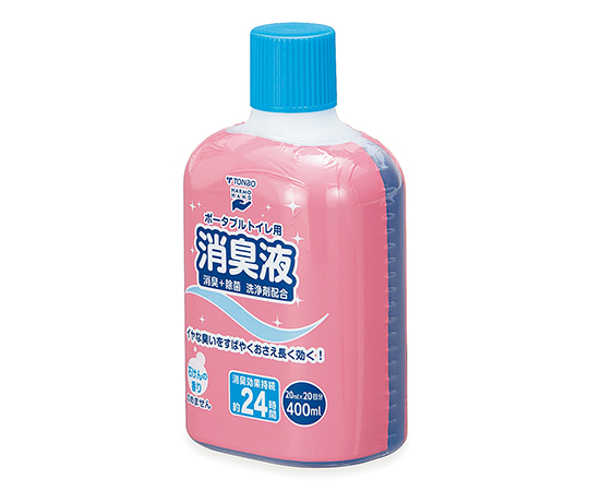 ポータブルトイレ用消臭液　石けんの香り　400mL　1本入画像