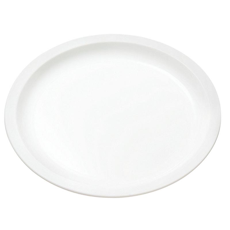 食器 No.1706W ポリプロ丸皿20cm (ホワイト) エンテック画像