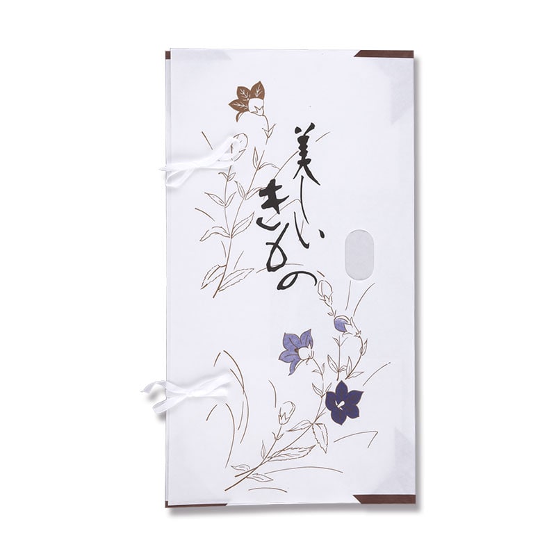 多当紙　四つ手　きもの文庫　Ｍ　ききょう画像