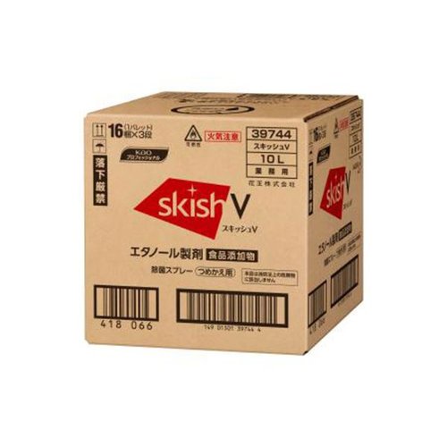 アルコール製剤 スキッシュV 詰め替え用10L 花王画像