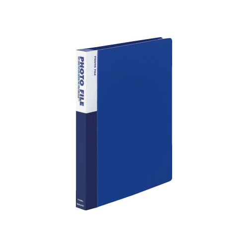 アルバム　フォトファイル　Ａ４　（表紙）　青画像