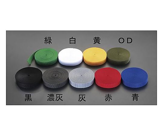 20x1.2mm/10m ベルト・平織(PP製・黒)画像