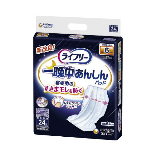 ＬＦ一晩中あんしん尿とりパッドス－パ－　２４枚画像