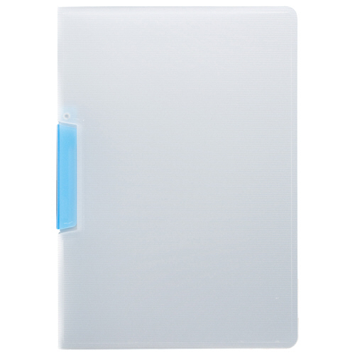 ｽﾗｲﾄﾞｸﾘｯﾌﾟﾌｧｲﾙ A4ﾀﾃ ｸﾘｱﾌﾞﾙｰ 1ｾｯﾄ(20冊)画像