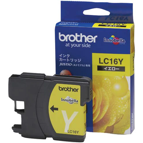 純正インク　ＬＣ１６Ｙ　イエロー画像