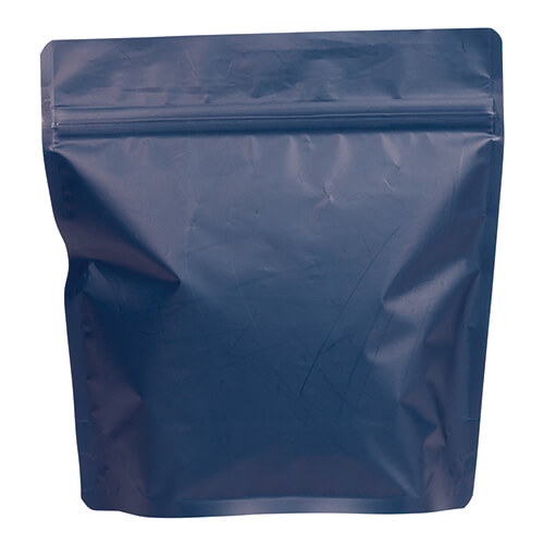 スタンドチャック袋200gマット紺インナーバルブ画像