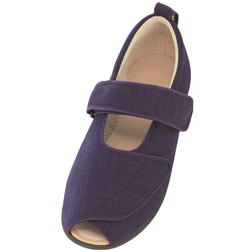 あゆみ　オープンマジックIII　5E　紫　L(23.0-23.5cm)　左足　1個画像