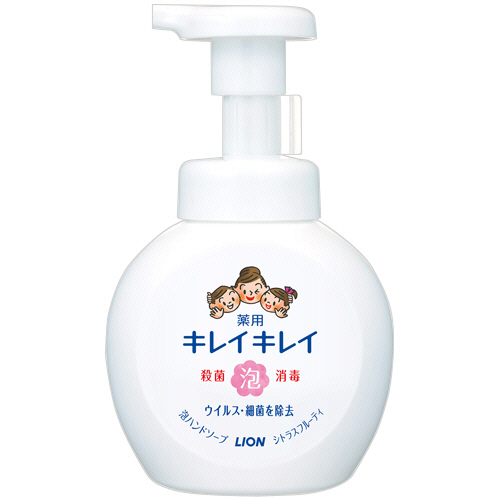 ｷﾚｲｷﾚｲ 薬用 泡ﾊﾝﾄﾞｿｰﾌﾟ ｼﾄﾗｽﾌﾙｰﾃｨの香り 本体 250mL 1個画像
