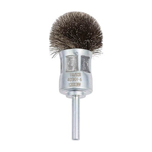 傘型ｽﾃﾝﾚｽﾌﾞﾗｼ 半円型 Φ40 1個画像