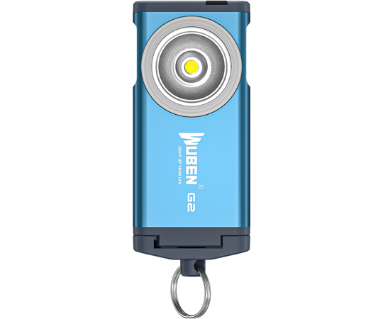 超小型キーホルダーライト ブルー画像