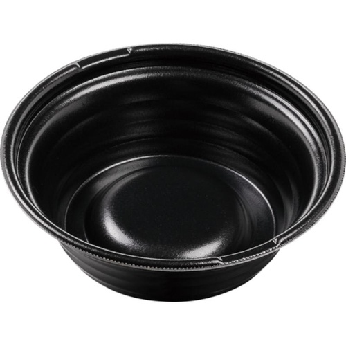 エフピコ 麺容器 MFPホット麺19(60)N 本体 黒W画像