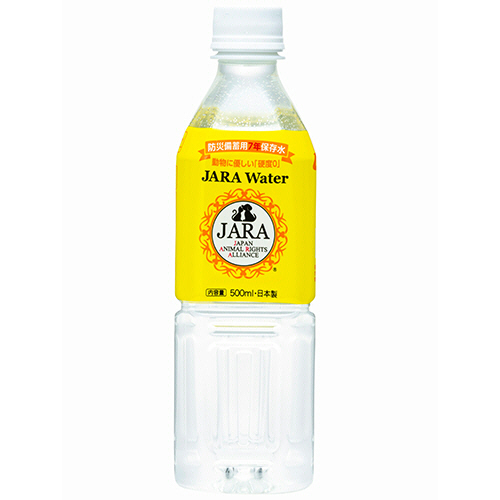 ﾍﾟｯﾄ用7年保存水 JARA Water 500mL 1ｹｰｽ(24本)画像