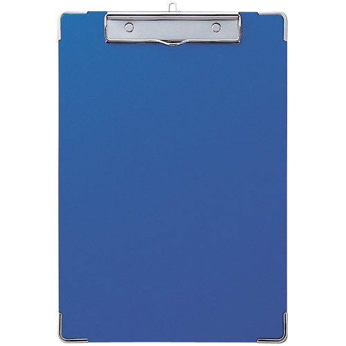 ｶﾗｰ用箋挟 A4ﾀﾃ ﾌﾞﾙｰ 1枚画像